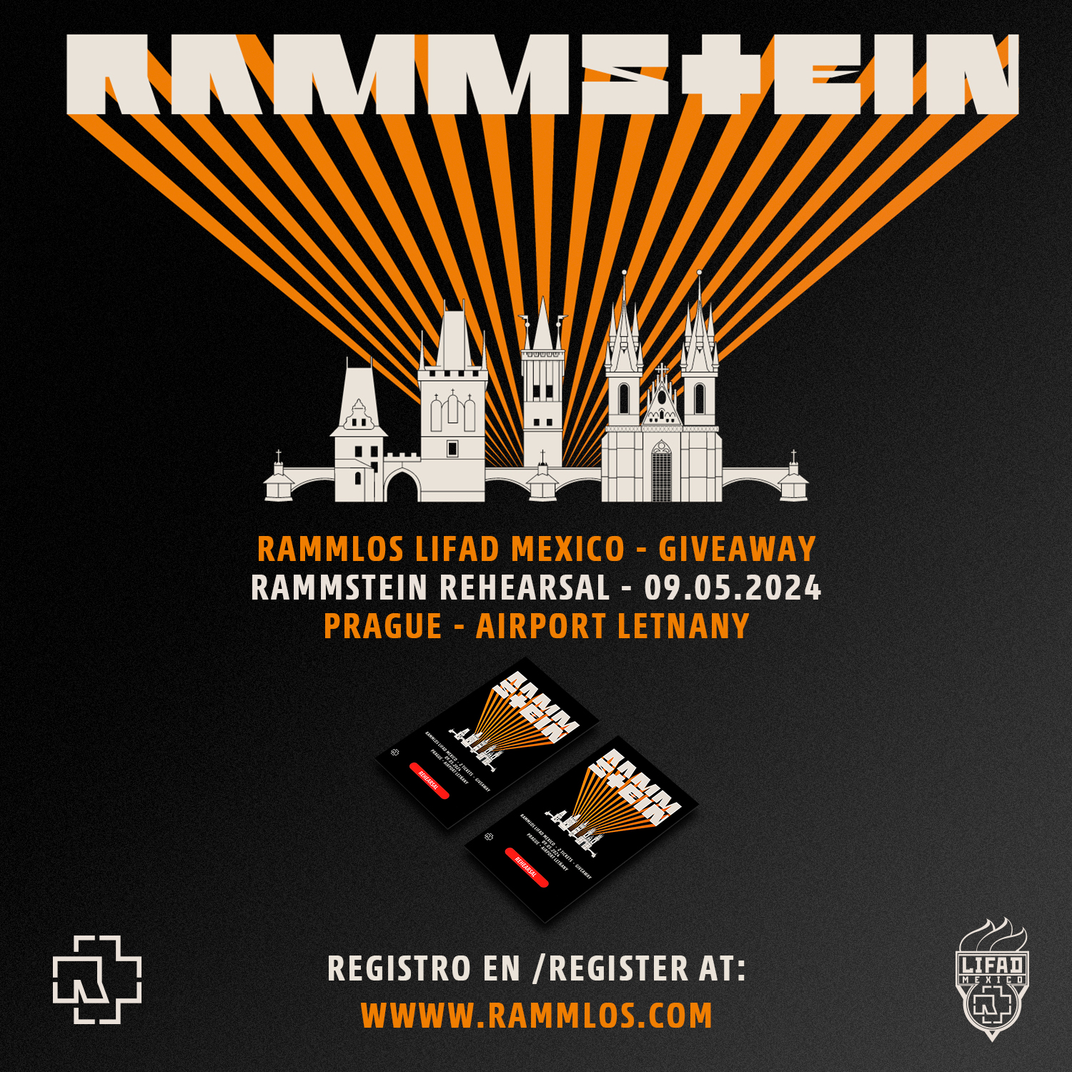 Rammstein Rehearsal 2024 Prague