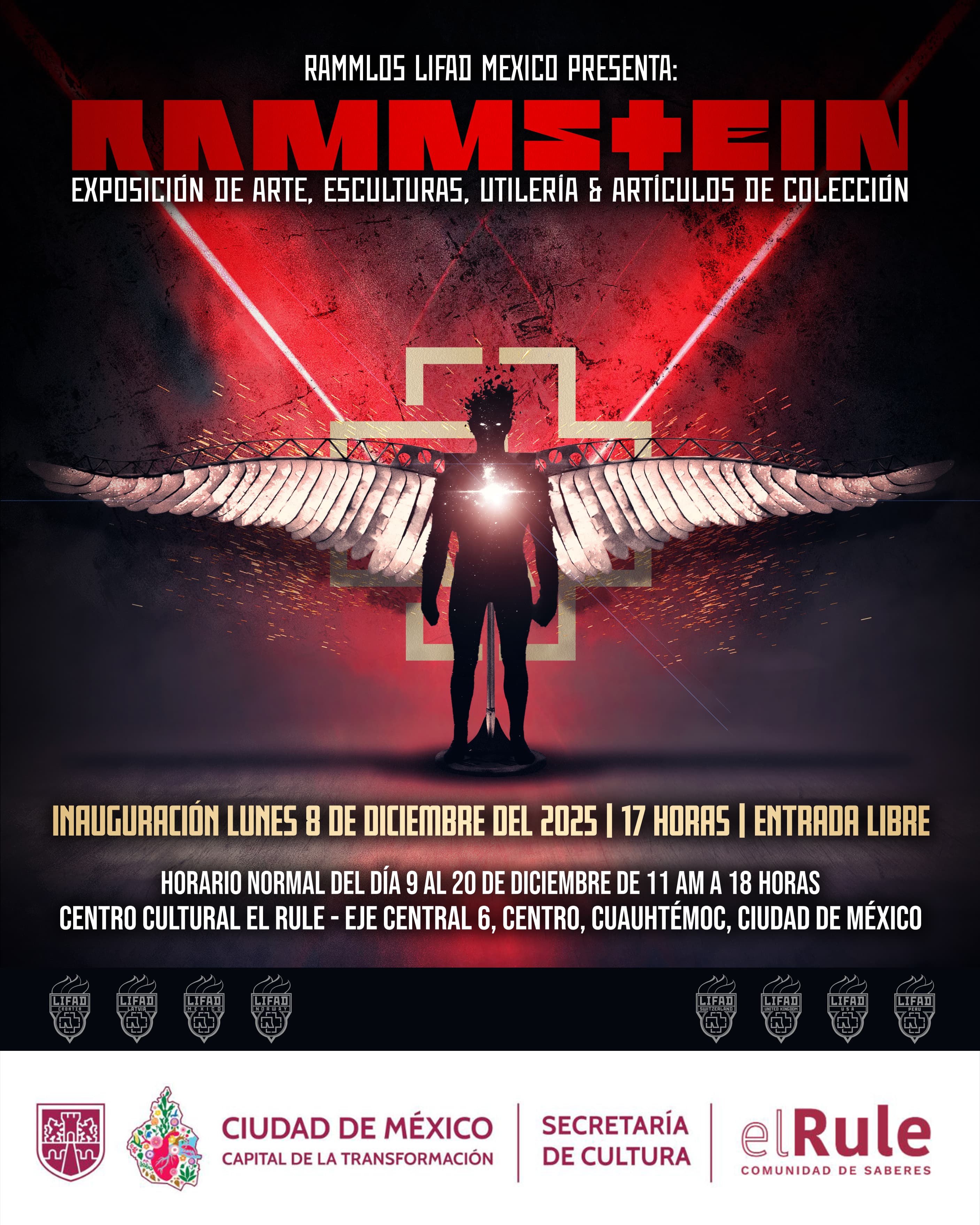 Cartel Expo Rammlos Lifad México 2025
