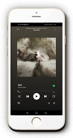 Zeit Rammstein Single on Spotify
